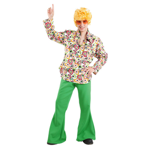 60s 70s vêtements de fête Halloween Costumes amour n paix Hippie vêtements hommes et enfants - Product Image 6