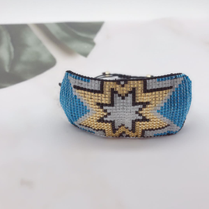 Go2boho — Bracelets en forme d'étoile tissé à la main pour femmes, bijou mexicain, ajustable et à la mode, cadeau, Miyuki, 2020 - Product Image 5