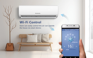 Mini Split de Aire Acondicionado de 9000 BTU, Unidad de Aire Acondicionado y Calefacción de Pared - Product Image 4