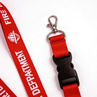 CH Wholesale Sublimation Printing Polyester Lanyards With Logo Custom Certification Keychain OEM ODM ECO Promotion Event Gifts