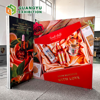 Affichage LED en tissu SEG 85*200cm, boîte lumineuse publicitaire de haute qualité, affichage LED personnalisé, boîte lumineuse réutilisable avec cadre en aluminium SEG
