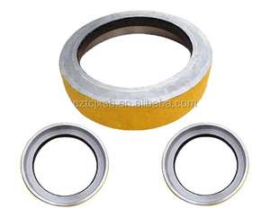 Putzmeister kualitas tinggi bagian pompa beton DN200 <span class=keywords><strong>DN230</strong></span> suku cadang pelat aus kacamata - Product Image 5