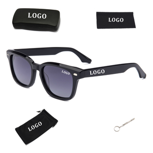 Tendencias de Moda, Listos para Enviar, Lentes de Sol Ovalados, Protección UV, Montura Gruesa de Acetato Vintage, Gafas de Sol de Diseñador - Product Image 1