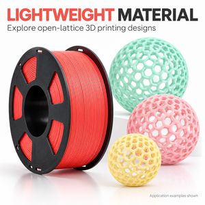 Filament d'imprimante 3D flexible PEBA 90A 1,75 mm 0,8 kg, élastomère léger à rebond élevé pour ballons de basketball sans air - Product Image 5