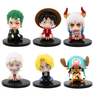 Hot Style Mini Figure Une pièce <span class=keywords><strong>Luffy</strong></span> et Zoro Personnage Modèle Jouet PVC Ornement Anime Figure - Product Image 4