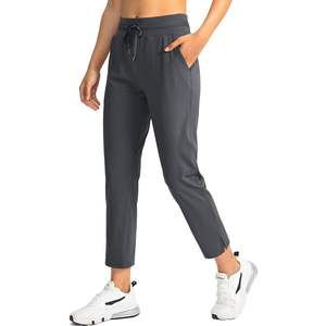 2025 Pantalon de golf taille haute extensible 7/8 pour femmes Pantalon de travail athlétique de voyage avec 4 poches - Product Image 1