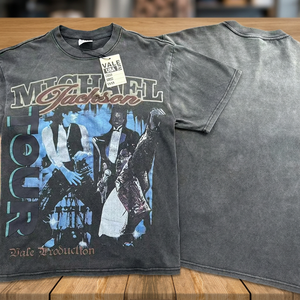 เสื้อยืดโอเวอร์ไซส์ทรงหลวมสไตล์ฮิปฮอปคุณภาพสูงรุ่นใหม่ ผ้าเจอร์ซีย์เนื้อนุ่ม 300 กรัม ระบายอากาศได้ดี เป็นมิตรกับสิ่งแวดล้อม ทนทาน - Product Image 3