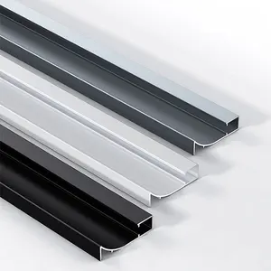 Panel de zócalo para el hogar de calidad, zócalo de aluminio, zócalo de canalización LED