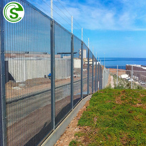 Recinzione di Sicurezza Clear View per l'<span class=keywords><strong>Africa</strong></span> <span class=keywords><strong>Meridionale</strong></span>, Rete Metallica Anti-arrampicata 358 Clearvu dalla Fabbrica Cinese - Product Image 2