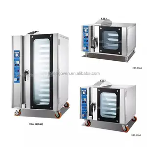 Wholesale Industrial Intelligent baked machine gas 12 trays commercial digital convection Oven for bread