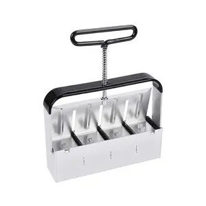 Plant Box Manual Soil Block Soil Blocker Galvanized Steel Seedling Cutting Plant Manual Transplant Tool Hydroponics Equipment