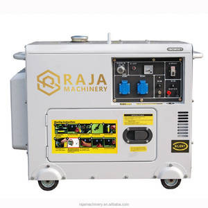 Chất lượng cao 5500W 5.5KW 5.5kva im lặng DIESEL Máy phát điện cho nhà - Product Image 5