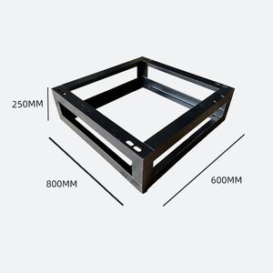 Có thể điều chỉnh chiều cao Tủ máy chủ cơ sở đứng Heavy Duty chuyển đổi GIá hỗ trợ thép bền Thiết bị mạng Khung gia cố - Product Image 2