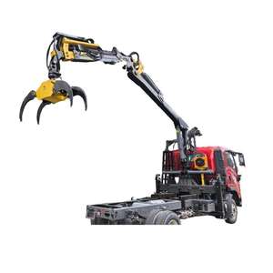 Grue à <span class=keywords><strong>grappin</strong></span> hydraulique 6,8 m, multifonctionnelle pour déchets de bois et <span class=keywords><strong>ferraille</strong></span>, taille personnalisée, directement de l'usine - Product Image 2