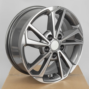 Jantes de voiture <span class=keywords><strong>16</strong></span> pouces 16x6.5J 5x112 ET50 CB 57.1 MM en alliage d'aluminium pour les modèles Kia Forte LXS de 2022 à 2024 - Product Image 2