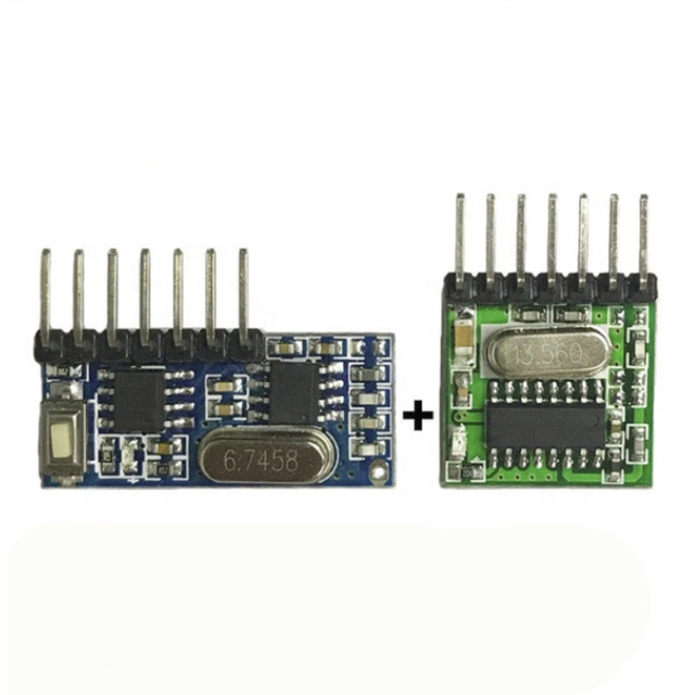433mhz Wireless wide voltage coding Transmitter decoding Receiver 4 CH output module For 433.92 Mhz Remote control