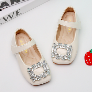 Zapatos Planos Mary Jane para Niñas Pequeñas con Hebillas Metálicas, Zapatos de Vestir Elegantes para Niñas - Product Image 4