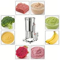 Broyeur commercial pour sauces avec moteur, en acier inoxydable 304, haute productivité pour sauces piquantes, pâtes de piment et pâtes de tomate
