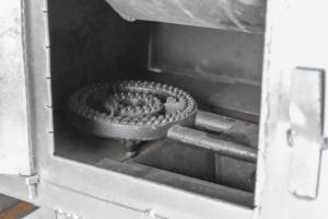 Máquina Comercial Totalmente Automática de Pequeña Escala para Asar Granos Múltiples: Nueces, Castañas, Café, Cacahuetes y Maíz, Ideal para Puestos Ambulantes - Product Image 5