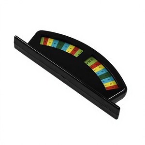 Jauge de niveau pour vêtements en acrylique noire réutilisable, outil d'alignement des épaules pour la mesure de vêtements - Product Image 4