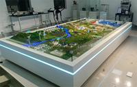 Modelos arquitectónicos a escala de diseño moderno personalizados, modelo de mesa de arena pequeña de Bridge River Mountain para enseñanza escolar