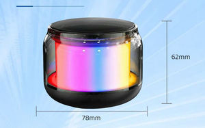 Mini haut-parleur portable sans fil de haute qualité 3W avec lumière RVB, nouveaux gadgets électroniques tendance - Product Image 6