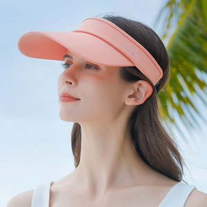 Visera Deportiva Unisex para Todas las Estaciones, Transpirable, con Protección UV, Estilo Casual, Bordado 3D, Material de Poliéster/Algodón - Product Image 1