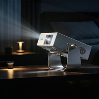 Écran portable extérieur Full HD natif grand format 270 ° Projecteur de cinéma maison Flip Stand Smart avec applications intégrées Whale OS