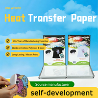 UNEWPRINT Kertas Transfer Panas untuk Kaos dengan Printer Inkjet DIY A4 untuk Hari Ibu