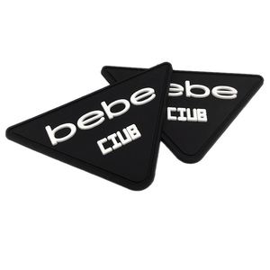 Patch en caoutchouc souple personnalisé avec logo et nom privé, badge en PVC 3D en silicone - Product Image 3
