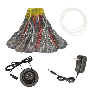 Volcano Aquarium Decoraties Led Aquarium Verlichting Waterplanten Bubble Water Gras Lamp Kleurverandering Led Licht Voor Aquarium - Product Image 3