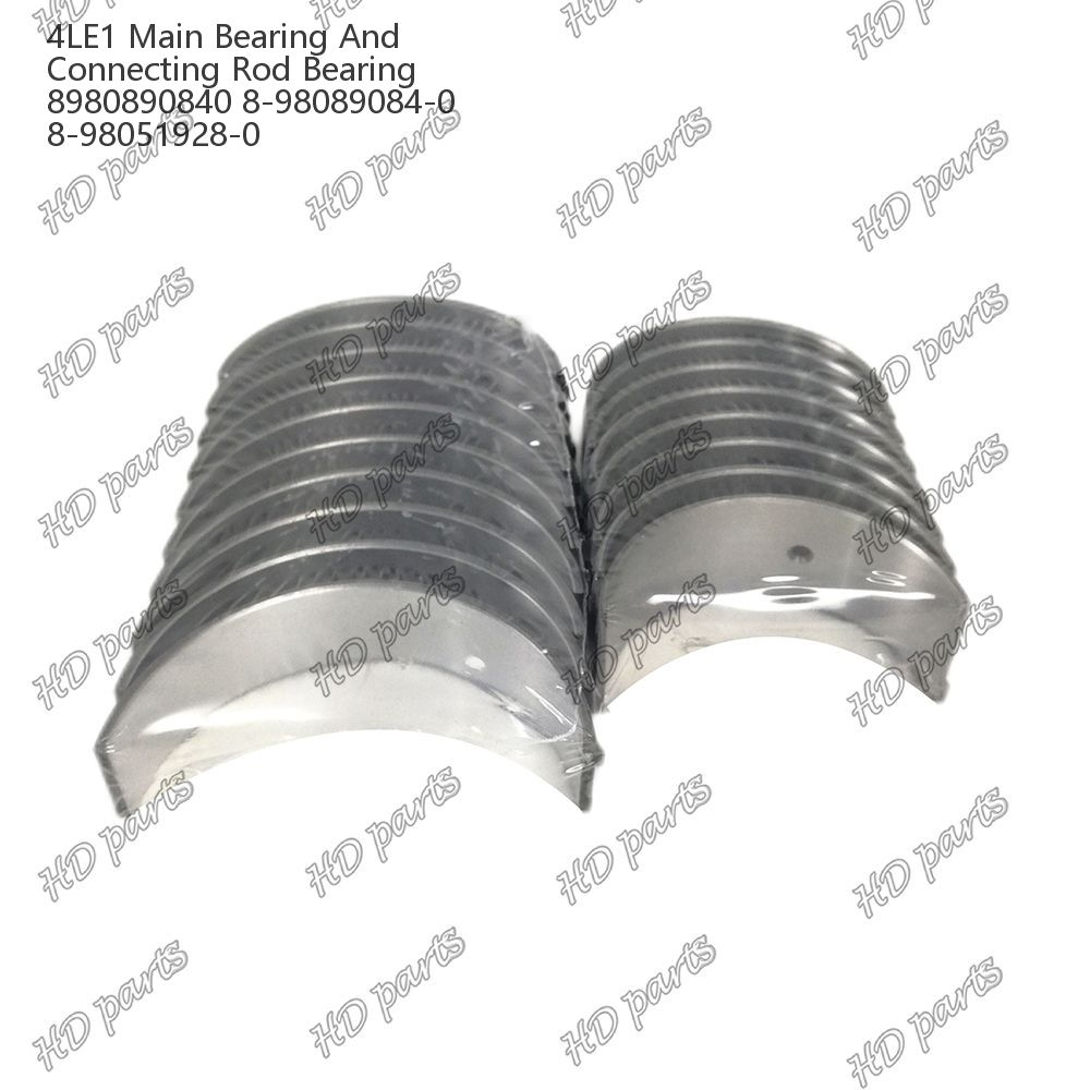 4LE1 3KR1 Main Bearing and Cod Rod Bearing 8980890840 8