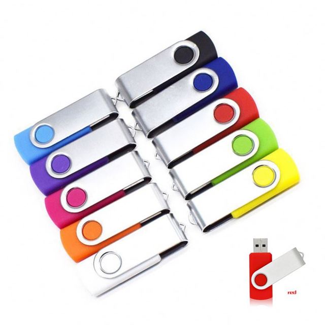Top Sales 100% Original Brand Swivel Usb Stick 1gb 2gb 4gb 8gb 16gb 32gb 64gb 128gb Pendrive Mini Usb Flash Drives