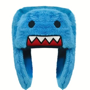 Chapeau en peluche épais d'<span class=keywords><strong>automne</strong></span>-hiver pour hommes et femmes, motif de Noël mignon et chaud, protection des oreilles, style populaire pour le froid - Product Image 3