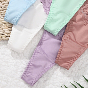Slip da Donna in Pizzo Trasparente a Vita Media con Motivi Floreali, Comodo e Multicolore - Product Image 6