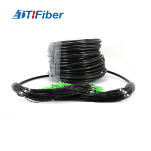 144 Cores Single-mode Black Jacket Jumper Fiber Optic <strong>Patch</strong> <strong>Cord</strong> with <strong>SC</strong> APC <strong>Connector</strong> - Product Image 5
