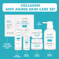 Cosmétiques coréens vente en gros soins de la peau 2 en 1 sérum et masque fondre cristal de collagène visage éclaircissant feuille anti-rides masque facial