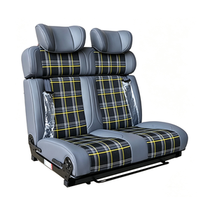 Asientos de Cuero de Lujo AutoLiuma para Furgonetas de Conversión, Asiento Cama Plegable Compatible con <span class=keywords><strong>Ford</strong></span> <span class=keywords><strong>Transit</strong></span> y Mercedes Sprinter - Product Image 1