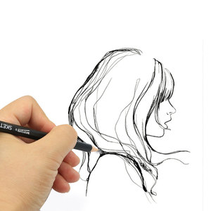 10B, 8B, <span class=keywords><strong>6B</strong></span>, 5B, 4B, 3B, 2B, B, HB, 2H, 4H, 6H 12 pezzi matite da disegno matite di grafite Set di matite per schizzi d'arte per adulti - Product Image 6