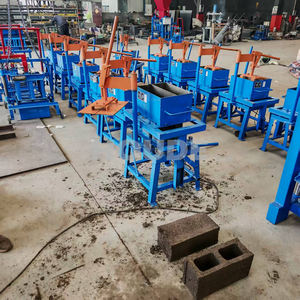 Máquina Manual <span class=keywords><strong>para</strong></span> Hacer Ladrillos de Cemento con Vibración 220V, Máquina <span class=keywords><strong>para</strong></span> Hacer Bloques Huecos - Product Image 2