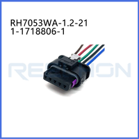 Konektor Otomatis RH7053WA-1.2-21 1-1718806-1 5 Pin Tahan Air Tipe MCON 1.2 untuk Harness Sensor Mass Air Flow Meter