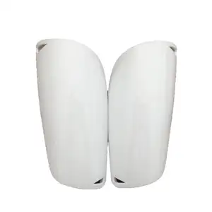 自定义标志白色 EVA 塑料双层足球 shin 垫足球新卫队