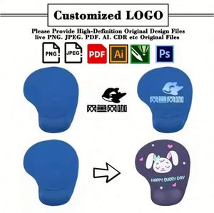 Wholesale for Office Promotional Business Gift Custom Mouse Pad Desk Mat With Logo Printed - Product Image 2