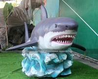 Requin marteaux animatronique marin robotique, statue de requin personnalisée pour aquarium, pour parc océanique