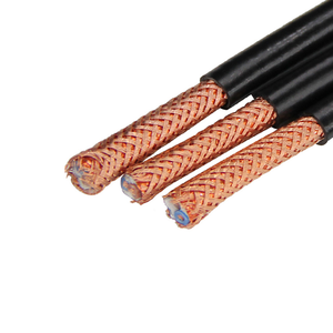 Kabel sinyal terisolasi PVC 0.5mm, kabel tembaga 2 inti RVVP 2.5mm, 4.0mm, kabel terlindung pasangan Putar - Product Image 2