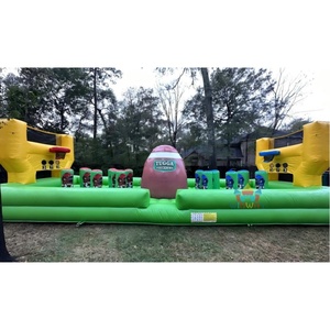 Château gonflable personnalisable sur le thème du football américain avec jeu <span class=keywords><strong>de</strong></span> lancer et attractions gonflables <span class=keywords><strong>de</strong></span> basketball à <span class=keywords><strong>louer</strong></span> - Product Image 3