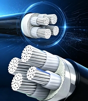 Câble d'alimentation basse tension en aluminium XLPE 0,6/1 KV, indice de protection IP54, pour distribution primaire