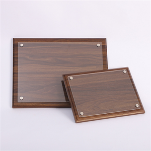 Bouclier en bois gravé personnalisé, vente en gros, Plaques de remise de médailles en bois, <span class=keywords><strong>Mdf</strong></span> personnalisé - Product Image 6