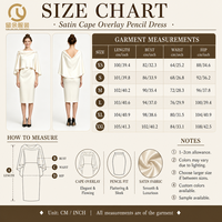 Robe Midi Formelle Décontractée pour Femme, Élégante et Tendance, en Satin avec Cape Superposée et Dos Nu, Fabrication OEM en Gros pour Usine de Vêtements, Collection 2026