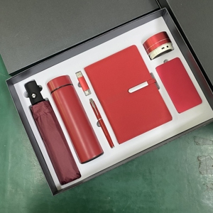 Ensemble de cadeaux d'affaires en métal de luxe stylo à bille impression de logo personnalisé flasque coffret cadeau stylo porte-clés coffret cadeau - Product Image 4